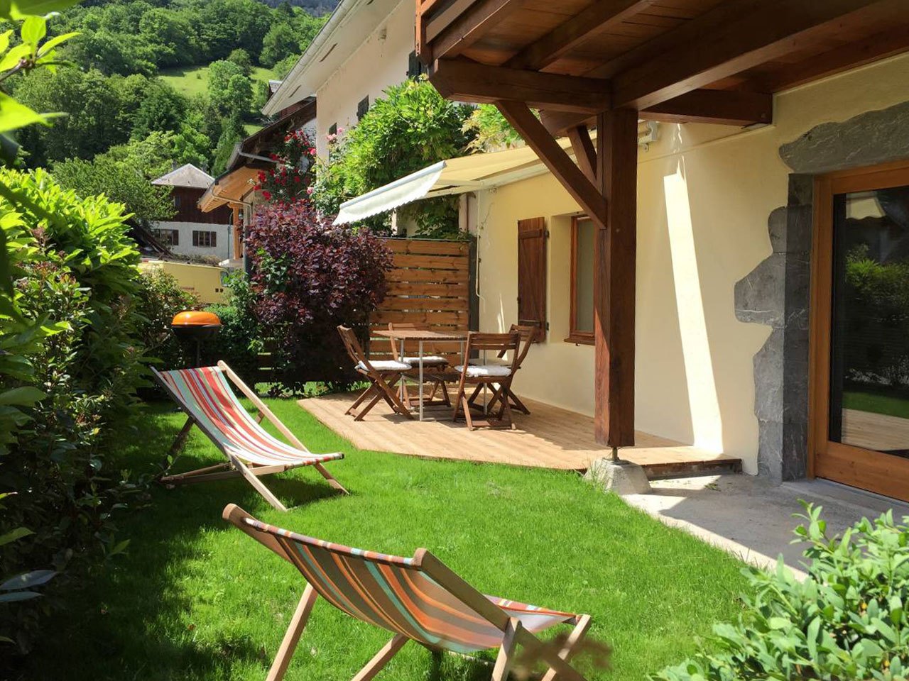 L’Appart, terrasse et extérieur